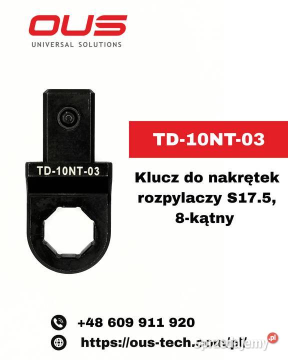 TD10NT03 Klucz nasadowy do nakrętek wtryskiwaczy Warszawa