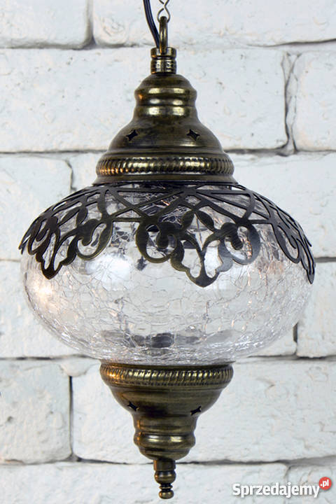 Turecka Lampa OTTOMAN Wspaniałe Stulecie Wisząca przezroczysty Dom i Ogród mazowieckie Marki