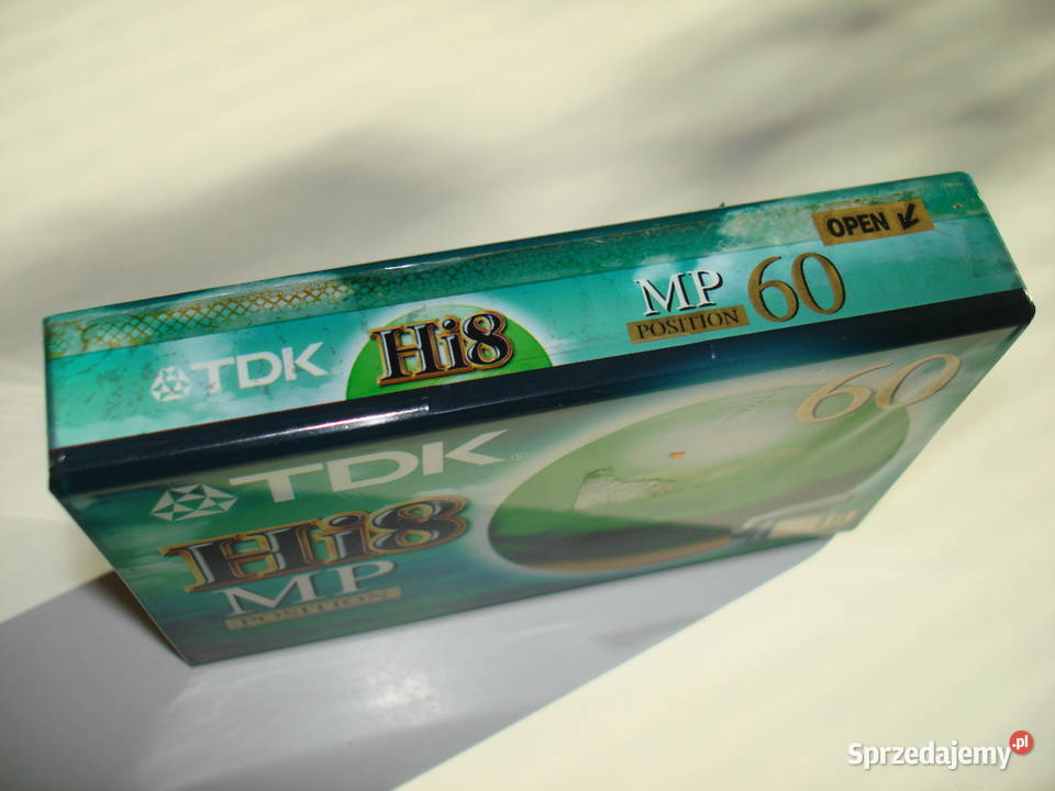 TDK nowa kaseta zafoliowana fabrycznie HI8 Poznań