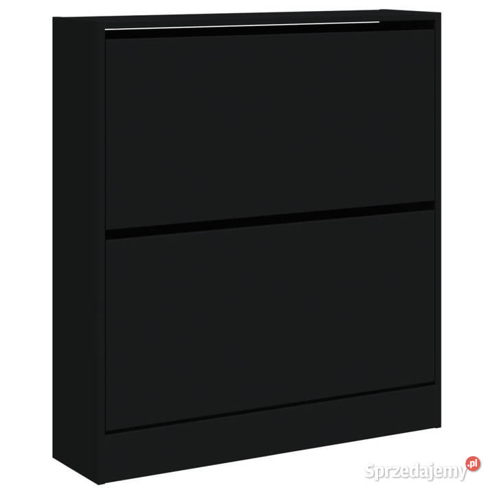 Szafka na buty czarna 80x21x875 materiał Warszawa