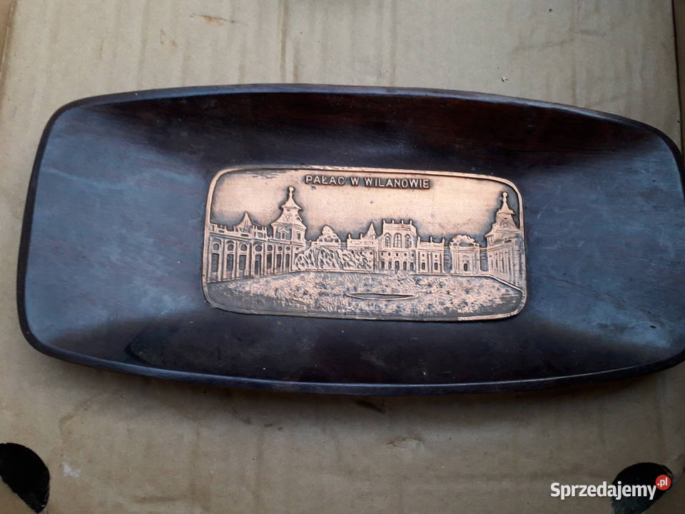 Pamiątkowa patera pałac w Wilanowie Warszawa sprzedam