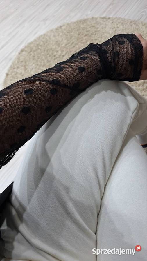 Bluzka tiulowe rękawy Rozmiar 38(M) łódzkie Łódź