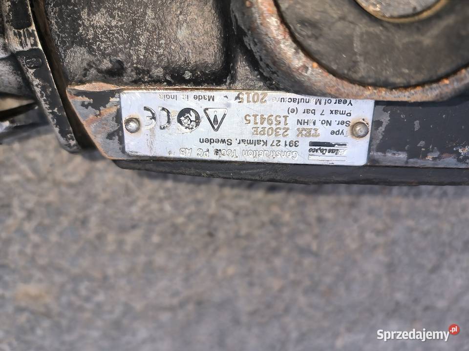 Młot pneumatyczny Atlas Copco TEX 230PE 23P