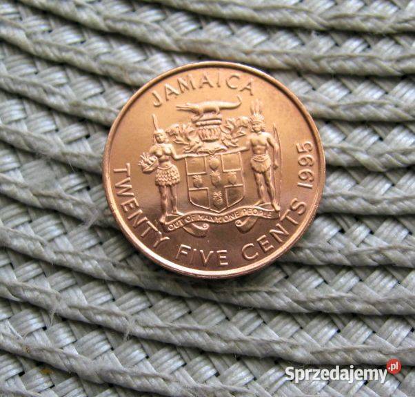 Jamajka 25 Cent 1995r Ładna wielkopolskie Kalisz