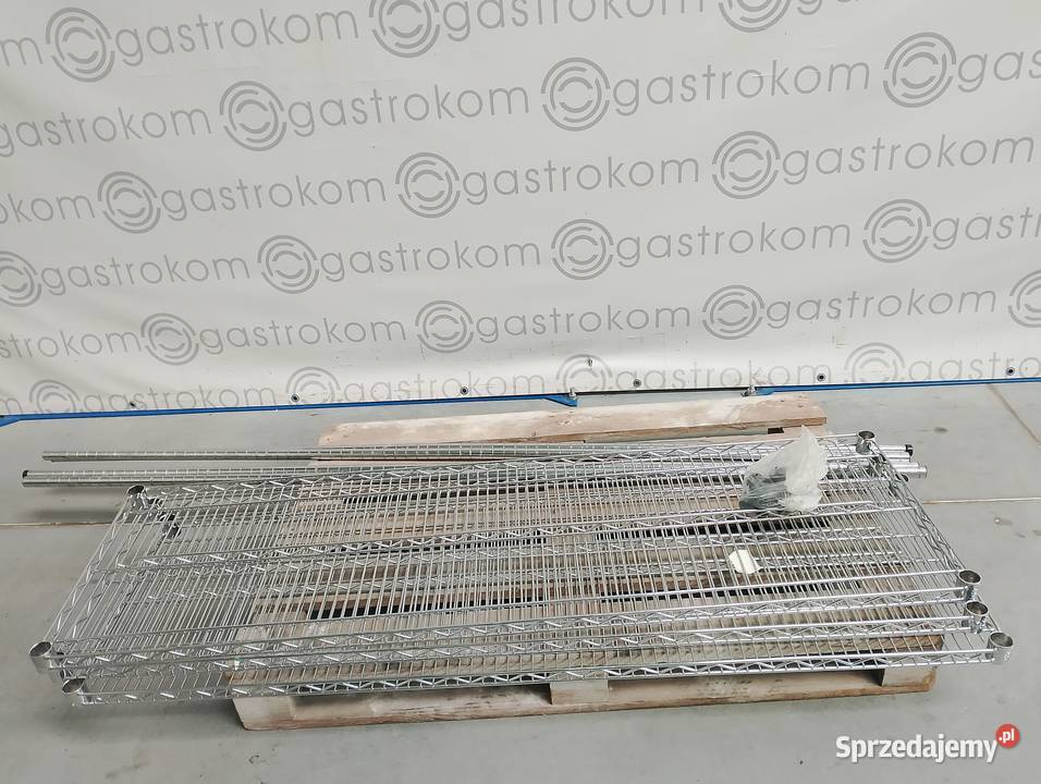 Regał chromowany 152x46x185 Wrocław