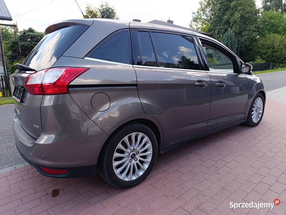 Ford Grand C 16 benzyna 2015r bogate wyposażenie 143000km Koziegłowy
