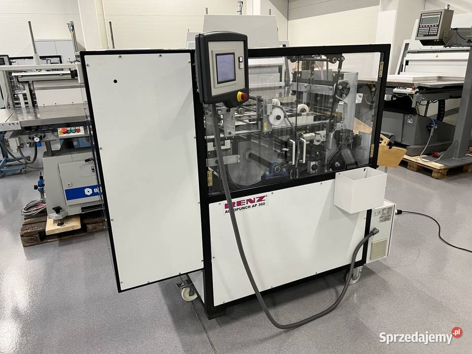 Automatyczny perforator Renz Autopunch AP 360 V4 Produkcja