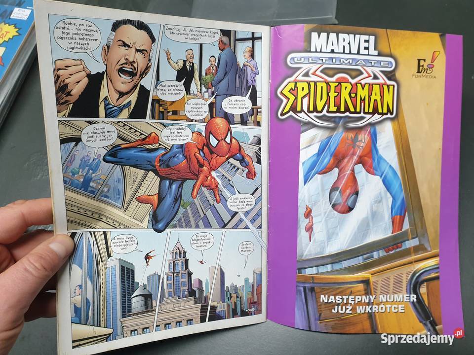 SpiderMan komiks filmowy Superbohaterowie Gdynia