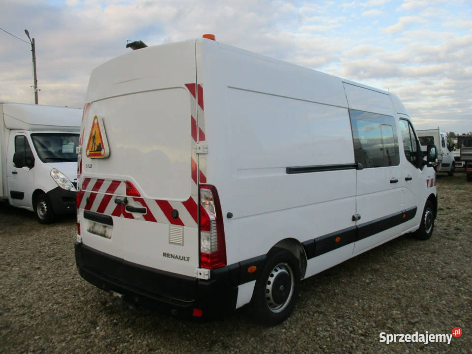 Renault Master 23 DCI 165 L3H2 brygadówka 7 osób elektryczne szyby podkarpackie Dębica