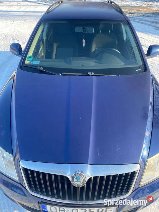 Skoda Octavia II 16 LPG 2009r nieuszkodzony Samochody osobowe Kluczbork