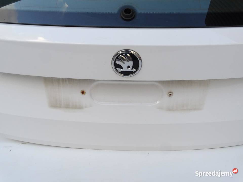 KLAPA TYŁ TYLNA BAGAŻNIKA SZYBA LF9E SKODA FABIA