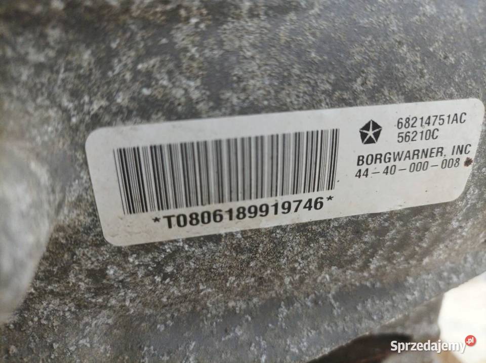 SKRZYNIA BIEGÓW AUTOMAT P52108480AK AWD 4X4 57