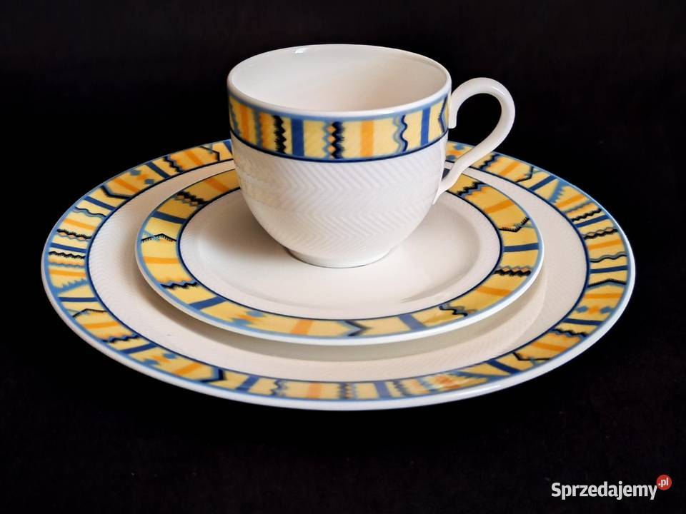Zestaw kawowy trio Villeroy Boch Bali Look Chełm