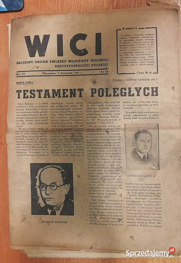 Sprzedam stare gazety Gdańsk