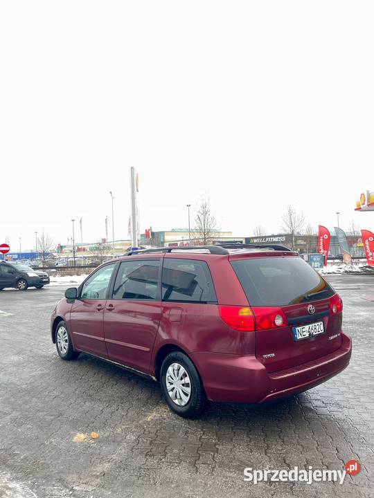 Toyota Sienna 35 Gaz 7 osób OC i PT na isofix Motoryzacja Warszawa