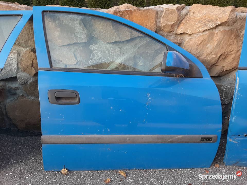 Komplet drzwi opel astra G combi osobowe Czchów sprzedam
