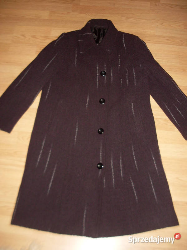 płaszcz gruby zimowy 44 46 ocieplany długi Rozmiar 44(XXL) Kurtki i płaszcze Wesoła sprzedam