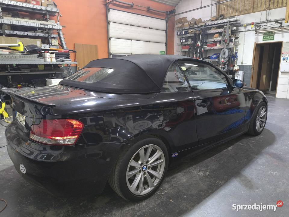 BMW 120i M Pakiet Kabriolet Stan idealny elektrochrom. lusterko wst. Seria 1 Żyraków