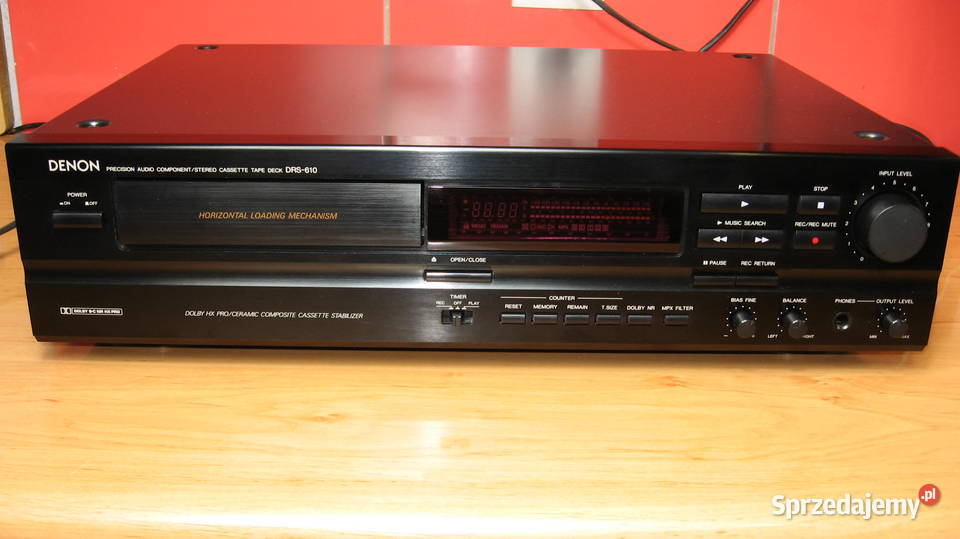 DENON DRS610 Magnetofon szuflada w super stanie Magnetofony Świebodzice sprzedam