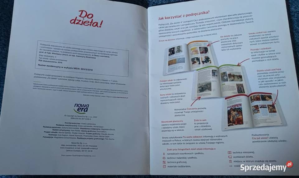 Do dzieła 6 tradycyjny podręcznik Krzepice