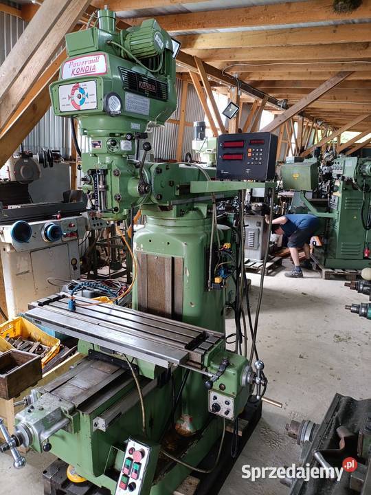 Wiertarka stołowa do metalu tokarka frezarka Maków Podhalański