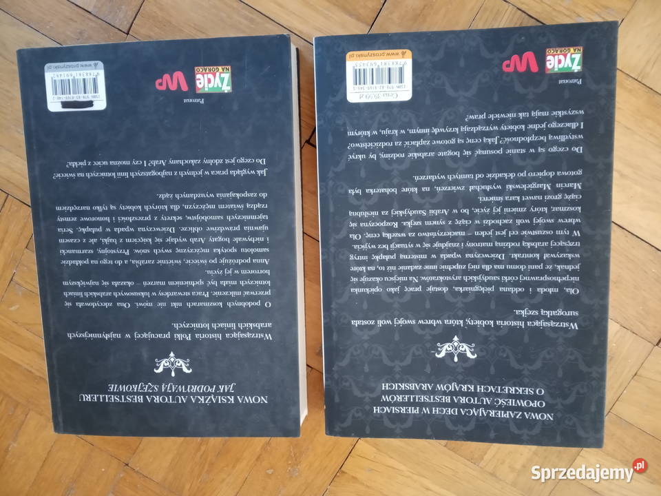Dwie ksiazki Urodzilam dziecko szejka była Augustów sprzedam