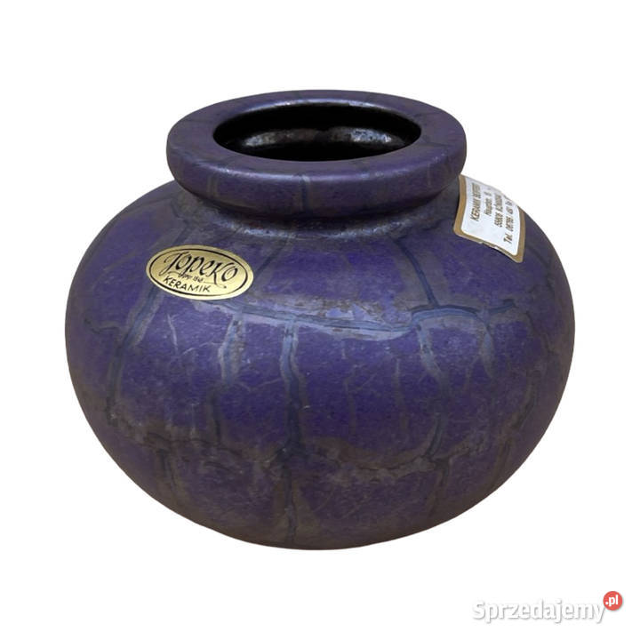 Ceramiczny mały wazon Jopeko Keramik Niemcy lata Wazony Warszawa