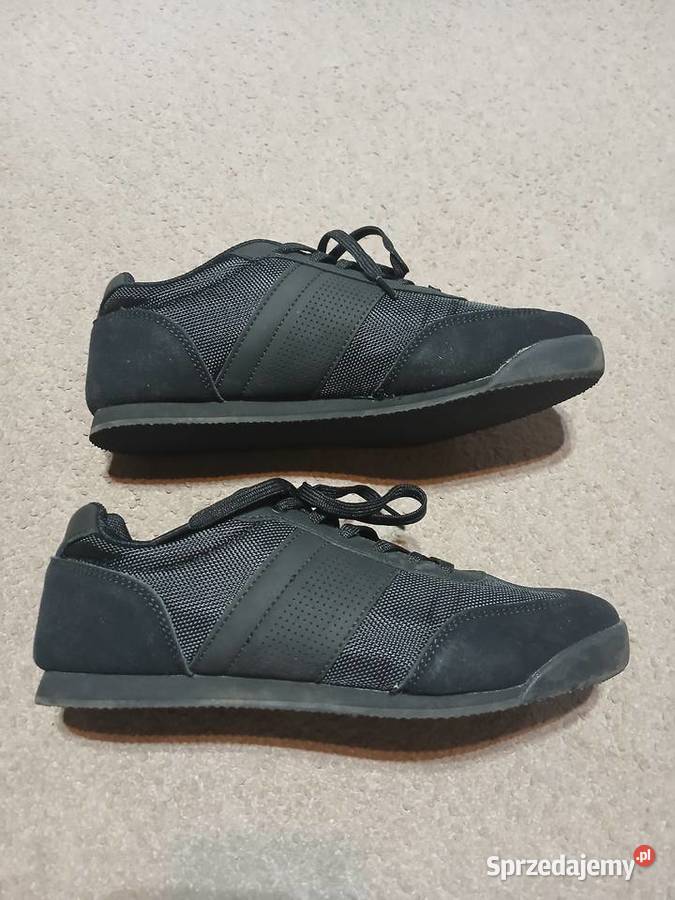 Buty męskie czarne eleganckie sportowe Lanetti 26.5cm Kielce