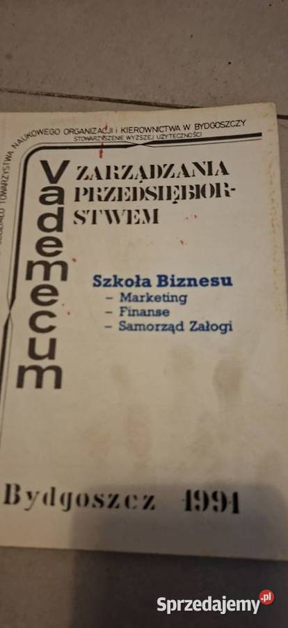 Szkoła Biznesu 1991 rzadkie materiały TNOiK Łęczyca