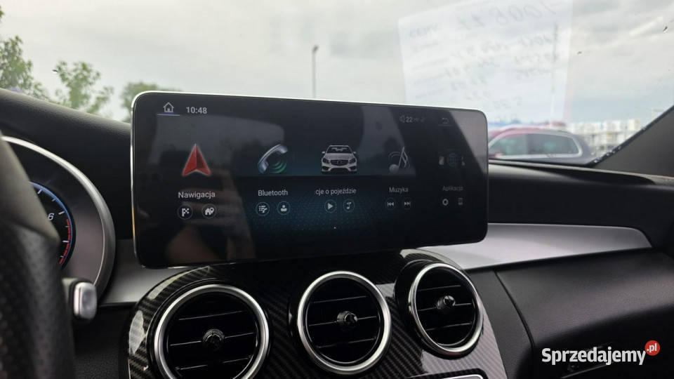 Mercedes C 160 salon polska ledy xsenon navi ASR (kontrola trakcji) Lębork sprzedam