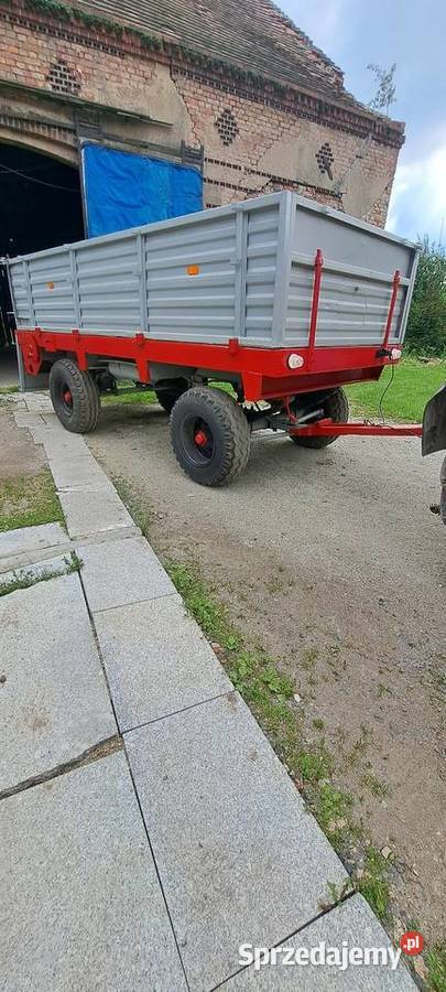 Sprzedam przyczepę 6 tonowa Przyczepy rolnicze Lusina