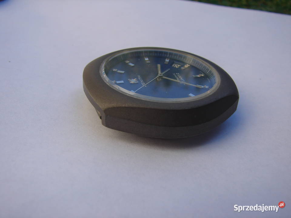Rzadki Zenith XLTronic Quartz 010031510 Blue Antyki