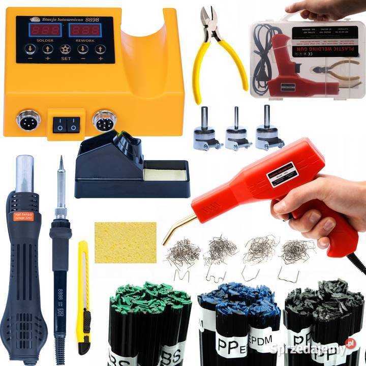 Spawarka Plastiku 2w1 Rosfix OH660 660W Zszywacz Ludźmierz