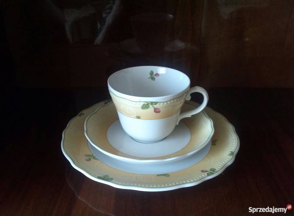 Dwa komplety z bawarskiej porcelany śląskie Dąbrowa Górnicza