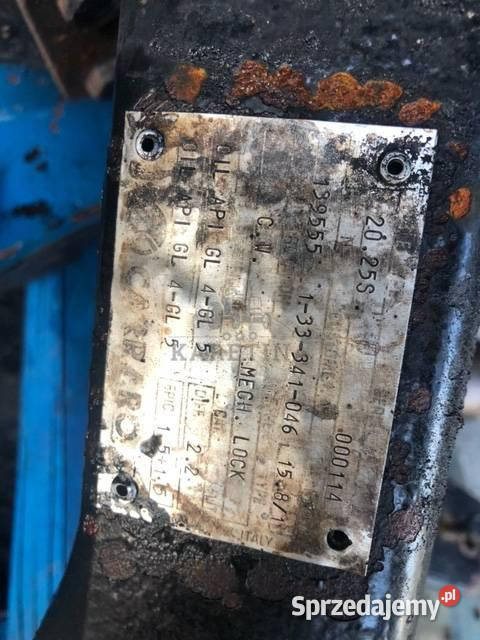 Case CS Oś Przednia Carraro 2025 CZĘŚCI