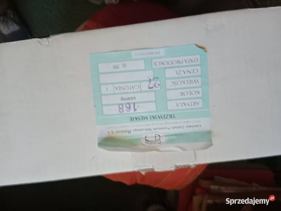 Buty męskie czarne wojskowe nowe