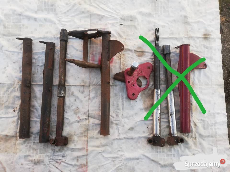 WSK wfm SHL Komar jawa mz Simson części zestaw Dąbie