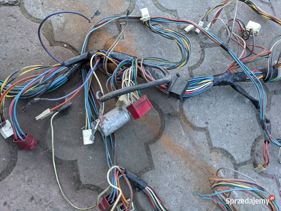 Fiat 125p instalacja elektryczna przd i tyl podkarpackie Stalowa Wola
