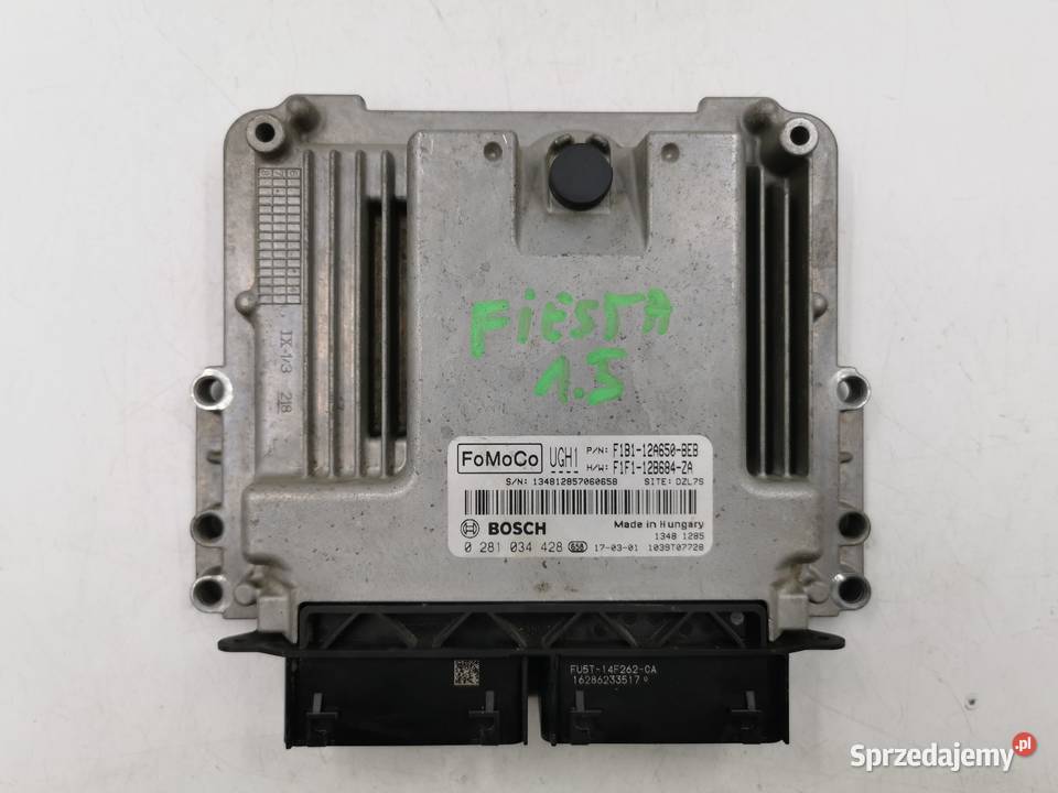 Sterownik Silnika Ford Fiesta MK7 15 TDCI osobowe Wyszków