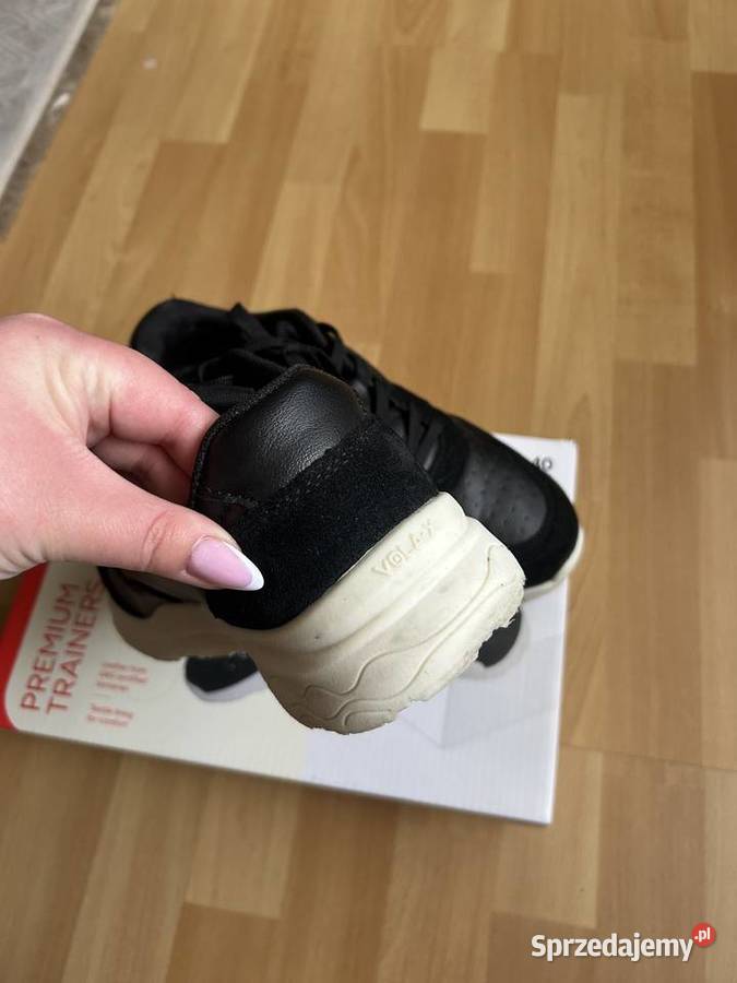 Czarne buty skórzane damskie 40 Warszawa