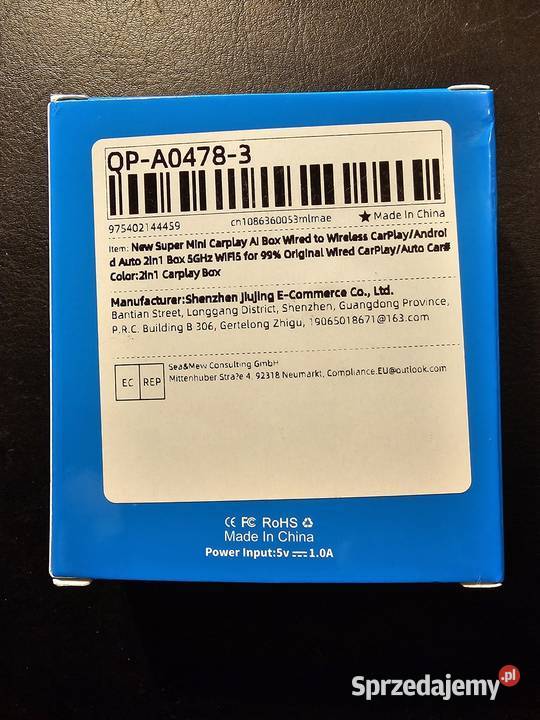 Bezprzewodowy Adapter samochodowy Super Mini Kraków sprzedam