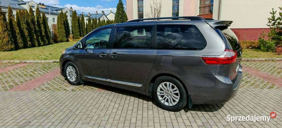 Toyota Sienna 2015 vat23 120 XLE Super stan mazowieckie Płock