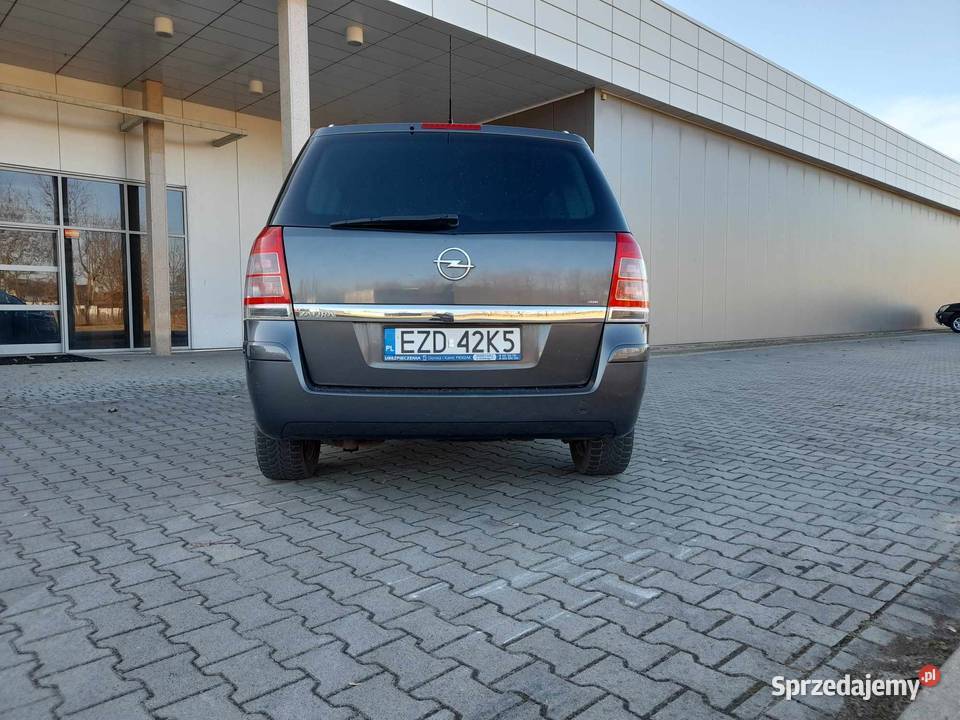 Śliczna Zafira BLift2009 r16 16V Benzyna101 7 Zduńska Wola sprzedam
