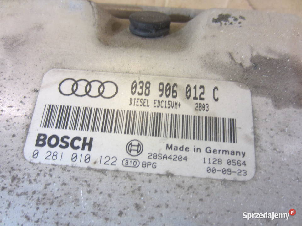 Komputer sterownik silnika Audi A3 8L 19 tdi osobowe Części Szczecin