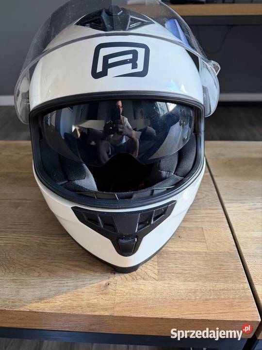 Kask motocyklowy RHINO Racer White YHFF967 S Warszawa