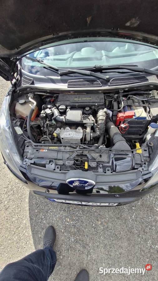 Ford Fiesta 14 TDCi 2009 r 252 3drzwiowy granatowy śląskie Częstochowa sprzedam