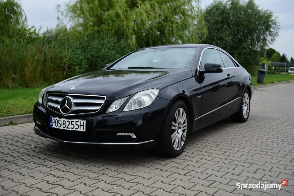 MercedesBenz E250 coupe bezwypadkowy Ostrów Wielkopolski
