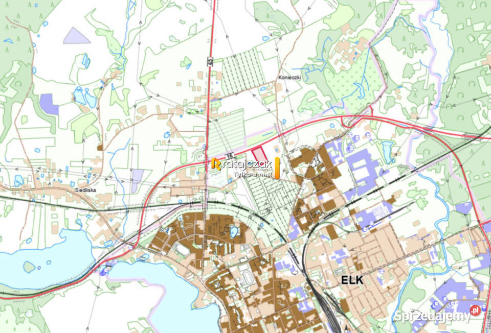 Działka 23779m2 Ełk 111m