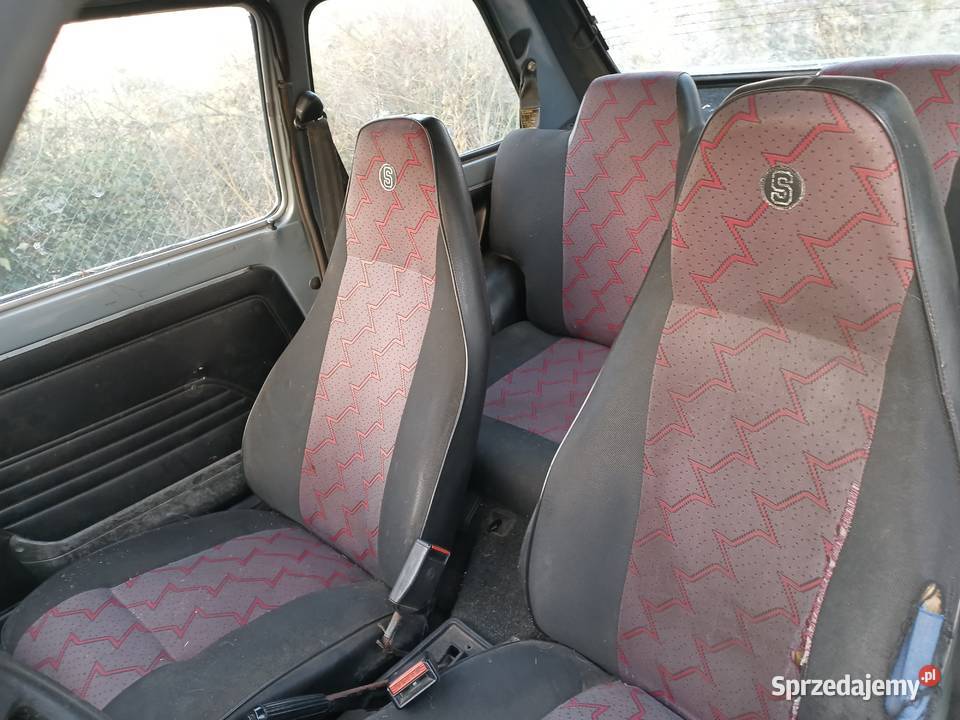 Samochód Fiat 126p Witanowice