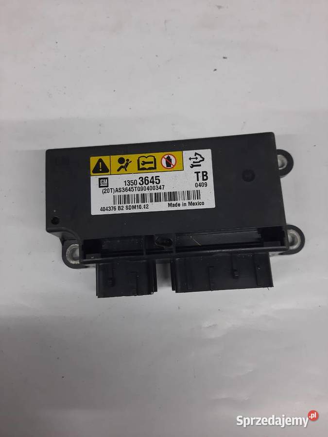 Opel Insignia A Sterownik sensor airbag 13503645 łódzkie Ksawerów